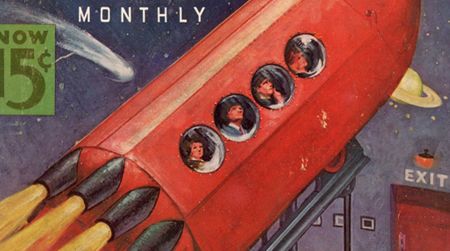 Cover to the April 1938 issue of Popular Science magazine