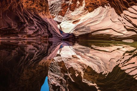Marble Canyon, Grand  Canyon, Arizona, U.S.  Down on the mile-deep floor of the Grand Canyon, the stillness allows the subtlest natural sounds to emerge, from the call of a peregrine falcon overhead to the scamper of a scorpion underfoot. Rock layers tell their own story, revealing nearly two billion years of geology. But the serenity is no longer guaranteed. It is frequently broken by air tours. In 1999, Senator John McCain of Arizona introduced a law that helped cut down on this persistent source of human noise. But up to 400 flights still cross the canyon or fly below the rim each day.