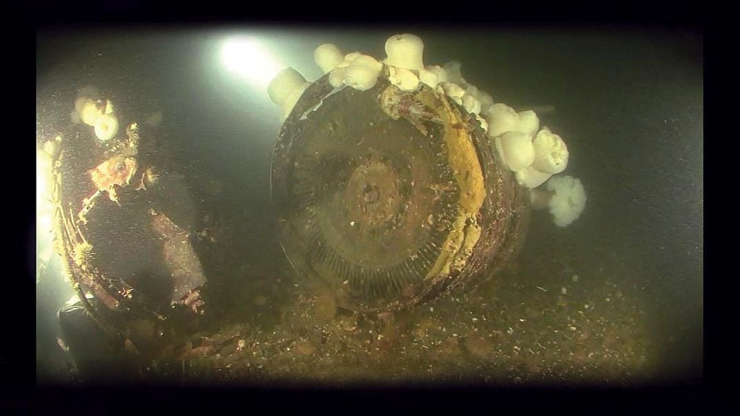J52 engine underwater