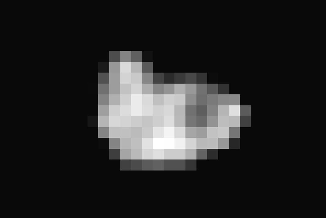 the first picture of pluto