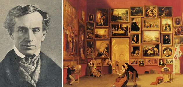 Samuel Morse and Gallery of the Louvre