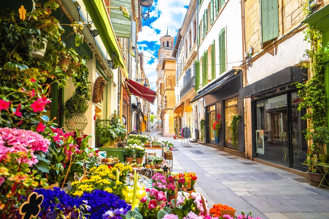 Typical street in Arles