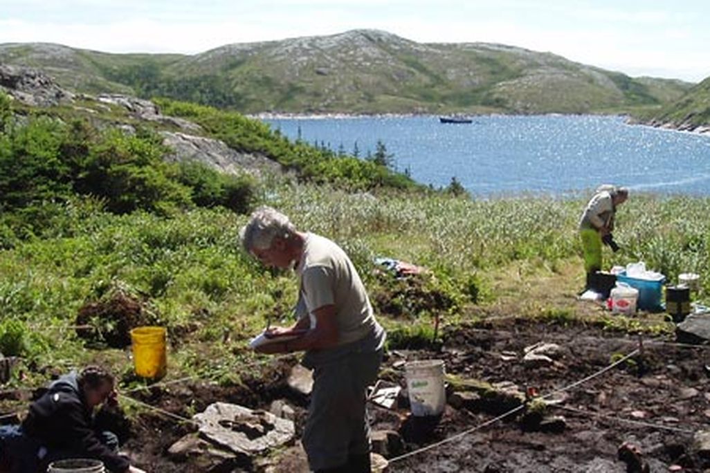Bill Fitzhugh maps blacksmith floor