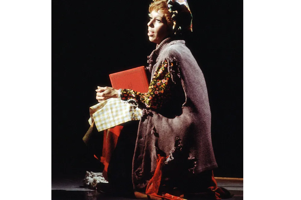 Carol Burnett as the Charwoman, 1973
