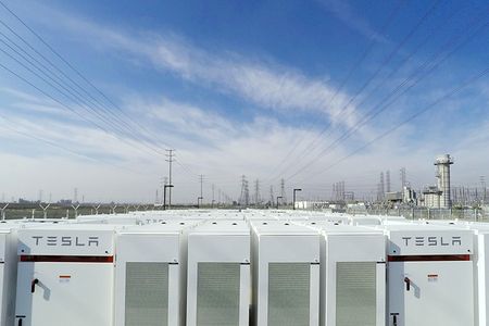 The 20-megawatt power facility is located east of Los Angeles in Ontario, California.