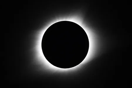 A total solar eclipse as seen from Kentucky in 2017