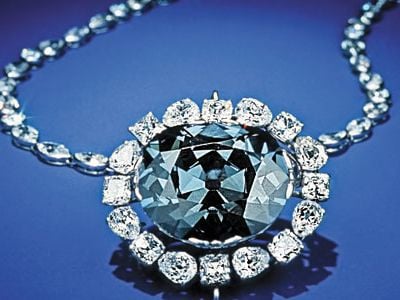 Several months ago, the Hope Diamond was taken from the National Museum of Natural History for an overnight stay in the mineralogy lab.