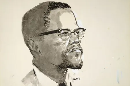 Malcolm X by Copain, c. 1967