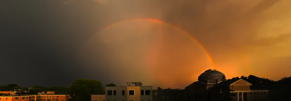 Sunset Rainbow over Linden Hills, Minneapolis thumbnail