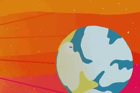 Though photons do not have mass, they do transfer momentum when they reflect off a reflective space sail, giving it a slight boost. 