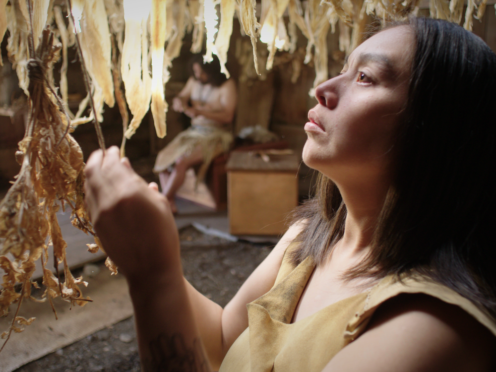 Sgaawaay K’uuna is one of more than 20 films celebrating language diversity that will be screened at the Smithsonian's Mother Tongue Film Festival. (Still from Sgaawaay K’uuna (Edge of the Knife))