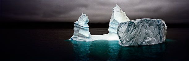 Grand Pinnacle Iceberg, East Greenland, from the Last Iceberg, 2006, by Camille Seaman