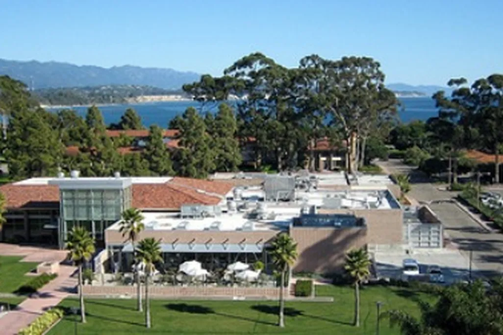 The campus of UC Santa Barbara is on the coast at Isla Vista.