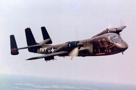 The Grumman OV-1 Mohawk.
