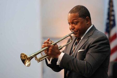 Louis Armstrong's historic trumpet was a "great playing" instrument, says Wynton Marsalis, after his performance last Fall at the Smithsonian.