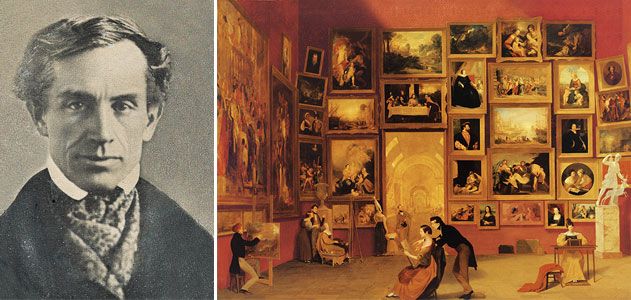 Samuel Morse and Gallery of the Louvre