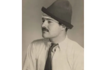 A 1928 photograph of Ernest Hemingway, held in the collections of the Smithsonian's National Portrait Gallery, was taken in Paris by the artist Man Ray after the legendary writer suffered a life-threatening head injury.