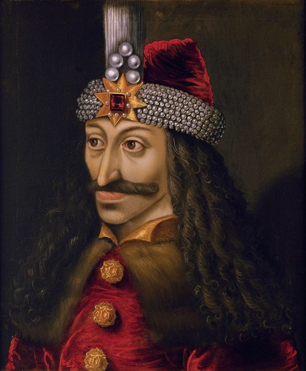 Painting of Vlad the Impaler