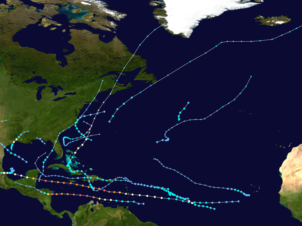 Atlantic tropical storm season