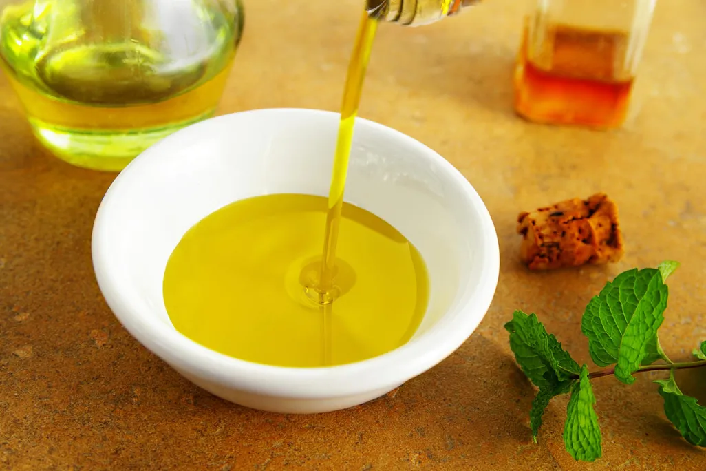 Olive Oil in Bowl