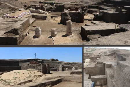 The remains of the observatory at the ancient&nbsp;Egyptian&nbsp;city of Kafr El-Sheikh