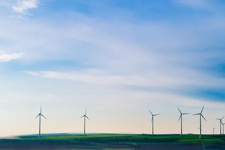 One concern about wind turbines is that they are noisy, but the Department of Energy notes that at a distance of 750 feet, they make about as much noise as a household fridge.
