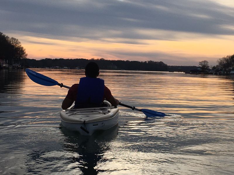 Lake Kayaking in North Carolina Smithsonian Photo Contest