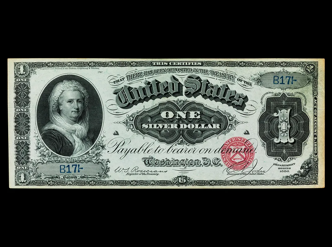 One-dollar silver certificate, U.S.