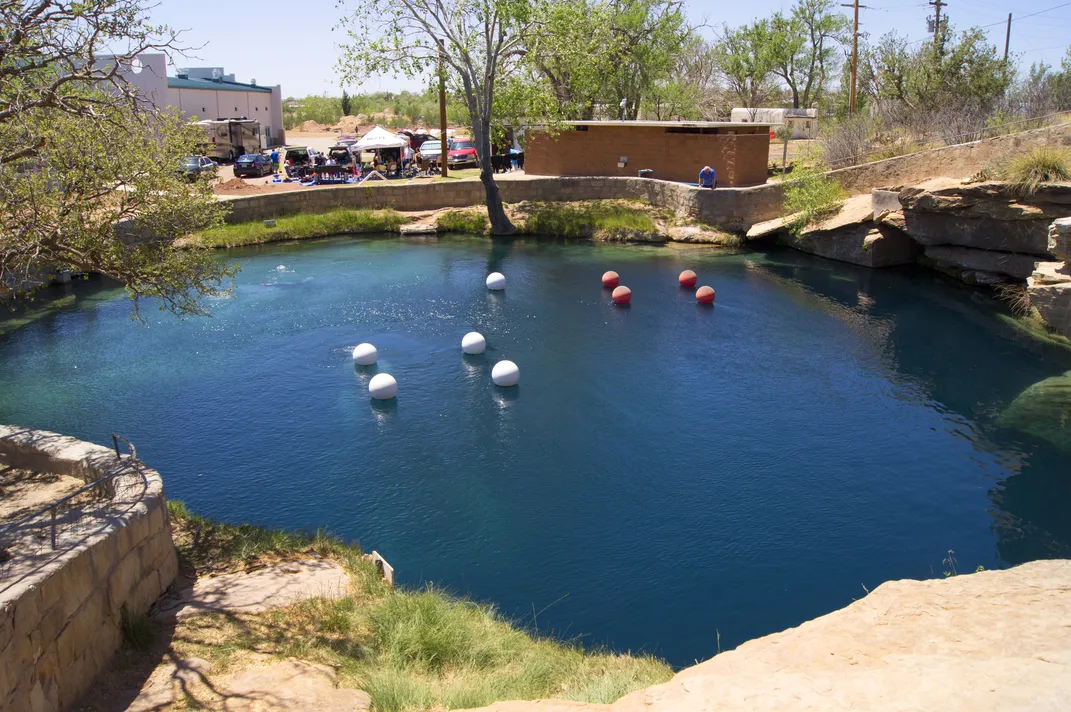 Blue Hole in Santa Rosa, New Mexico