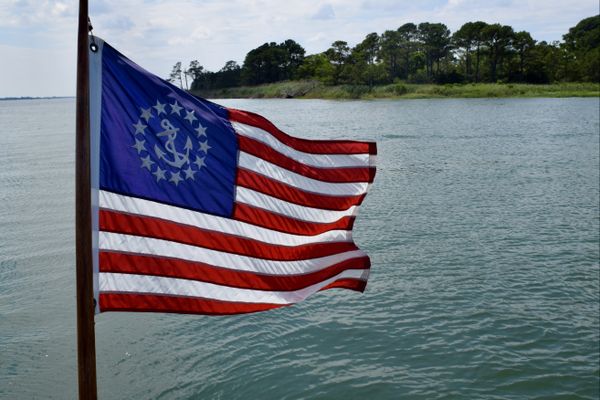 American Flag on the Water thumbnail