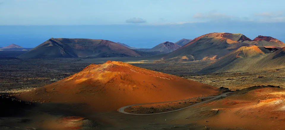  Fire Mountain, set within Timanfaya National Park, Lanzarote, Canary Islands 