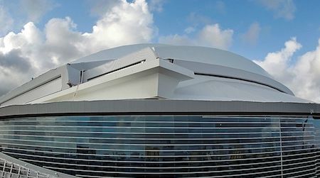 The ballpark of the future in Miami