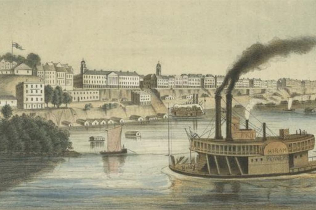 Memphis in the mid-1850s