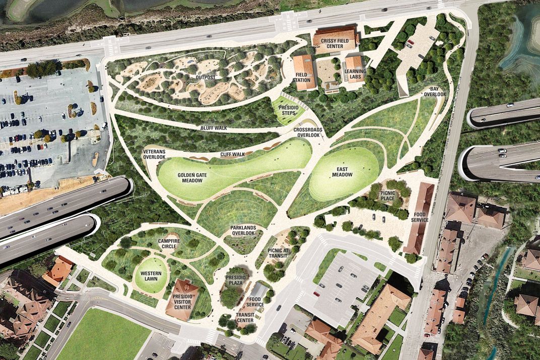 This New San Francisco Park Sits Above Six Lanes of Traffic