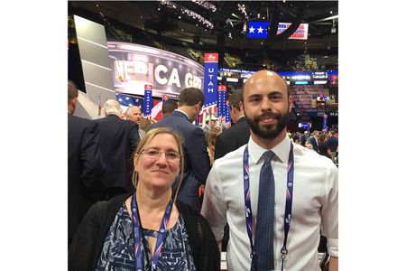 Lisa Kathleen Graddy and Jon Grinspan, curators with the Smithsonian’s National Museum of American History