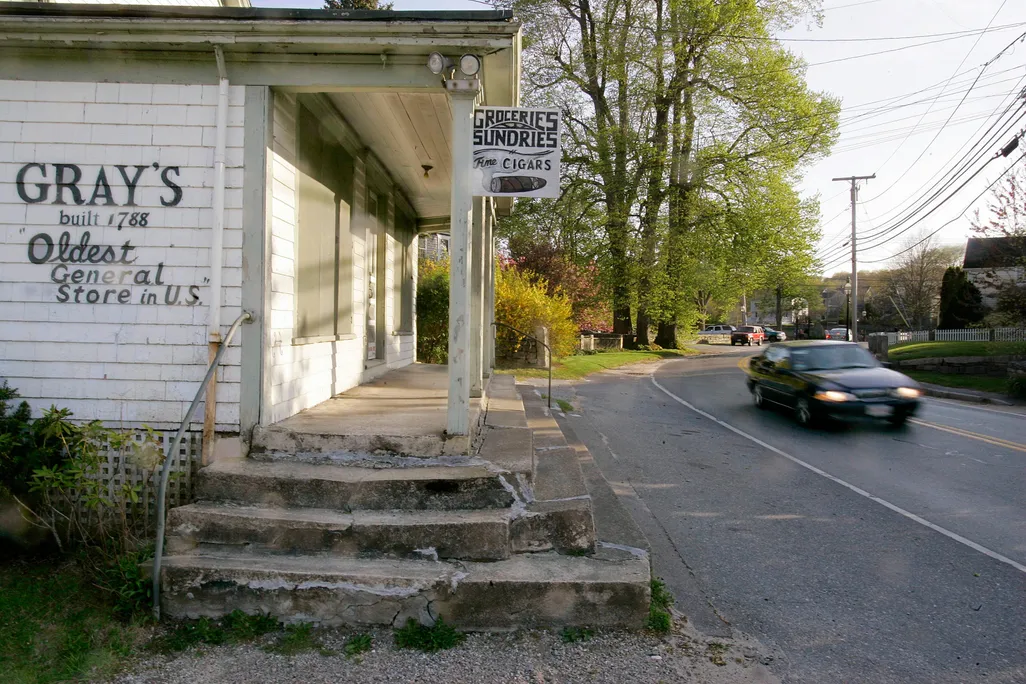 Gray's general store in Little Compton, Rhode Island