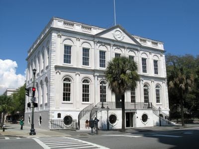 Charleston's City Hall, where Tuesday's vote was held, was built by enslaved people.