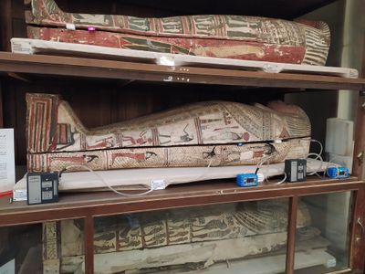 The scientists recorded dozens of scents, which they broke down into four categories, including embalming ingredients and odors from plant oils used by modern museum conservators.