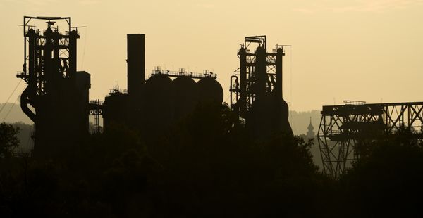 Carrie Furnace and Rankin PA, from Battle of Homestead Site, Munhall PA 2019-09-22 thumbnail