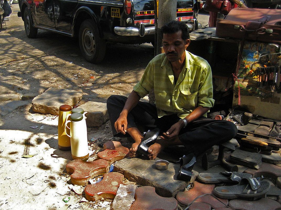 Street Shoe Repair in Mumbai Smithsonian Photo Contest Smithsonian