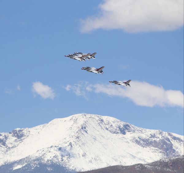 AFA Thunderbirds over Pikes Peak thumbnail