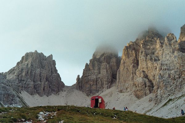 Mountain refuge on the Friulan Dolomites thumbnail