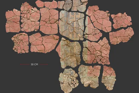 This fresco would have been the height of fashion among residents of Roman London. 