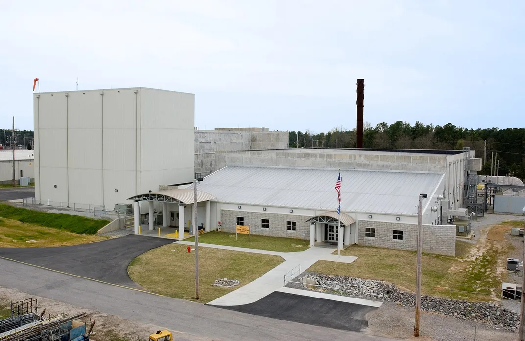 The Tritium Extraction Facility at the Savannah River Site.