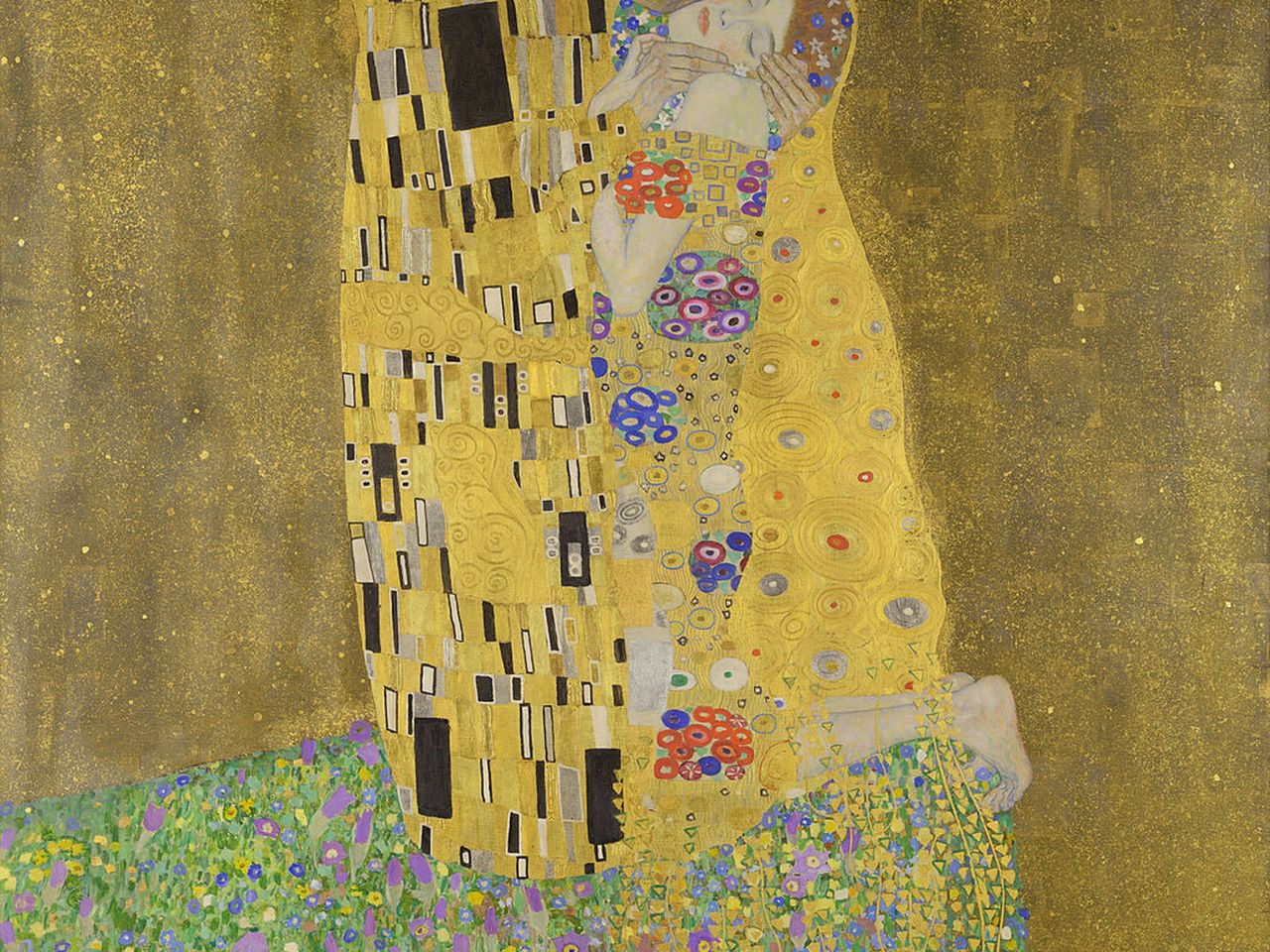 Gustav Klimt 【The Kiss】 複製画 the_kiss_-_gustav_klimt_-