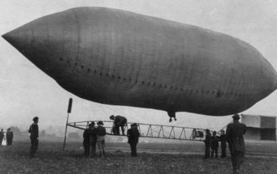 Thomas Scott Baldwin's airship at the St. Louis Exposition