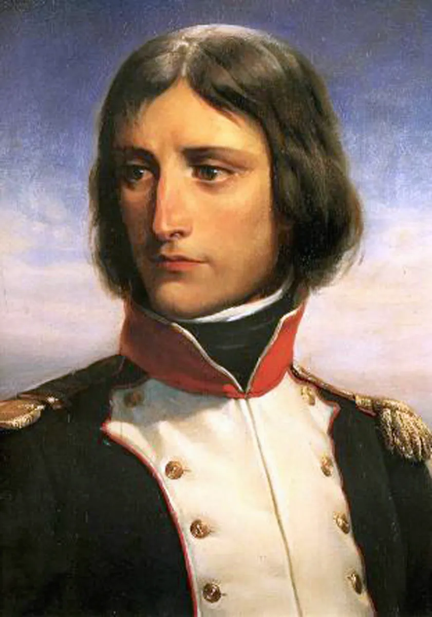 A portrait of Napoleon at age 23