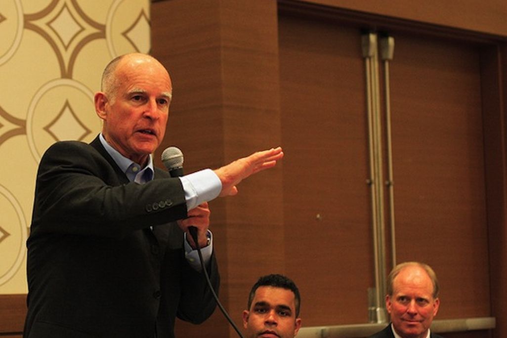 California Governor Jerry Brown