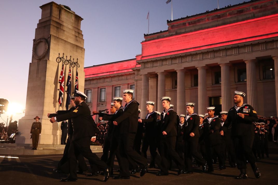 Anzac Day commemorated at Auckland War Memorial Museum