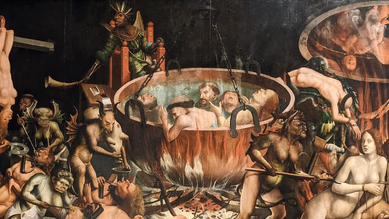 This Disturbing 16th-Century Painting of Hell Linked Satan ...